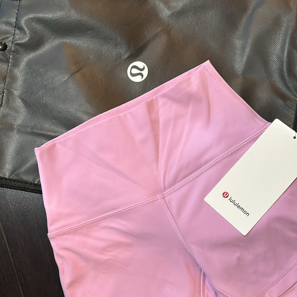 LULULEMON ALIGN HR SHORTS 4” in VITA PINK SZ 4,6,10 NWT - Picture 3 of 16